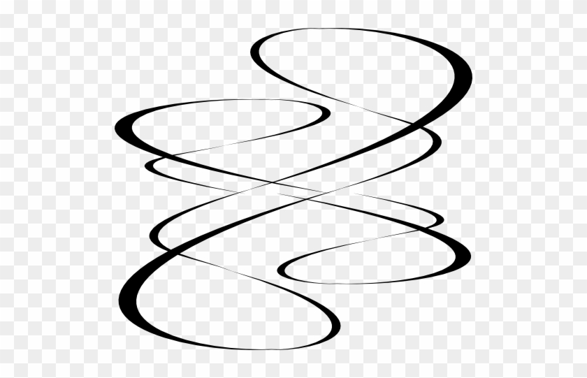 Decorative Curves Clipart - Fancy Lines Clip Art #62987