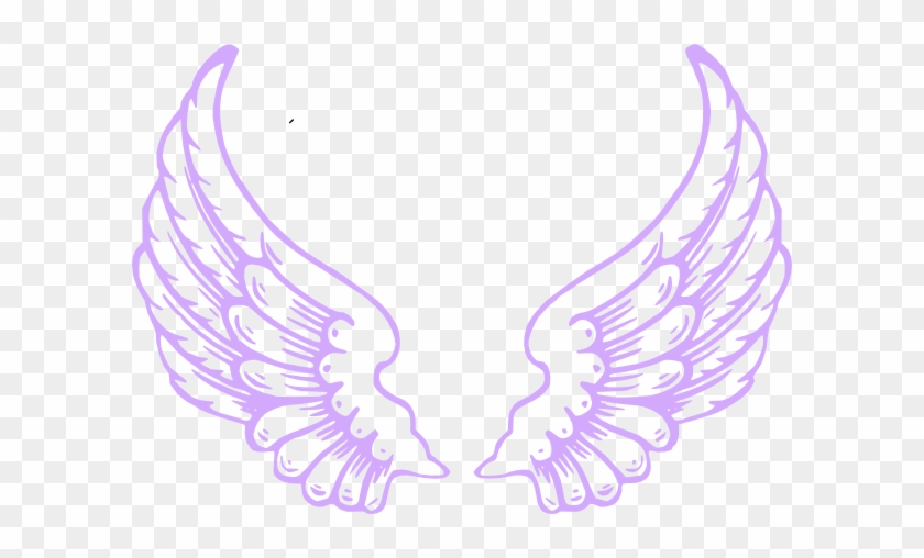 Purple Angel Wings #63091