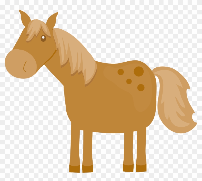 Dead Horse Cartoon - Cute Horse Clipart Png #63098