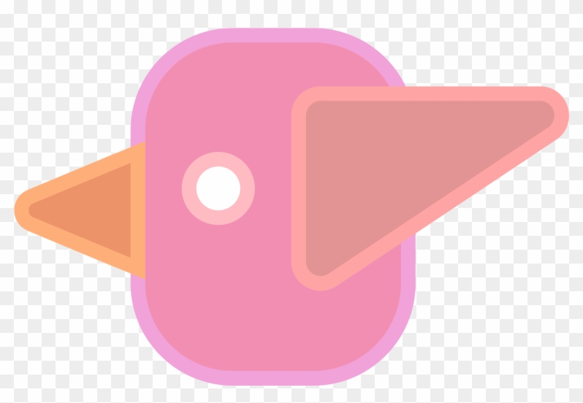 Abstract Cute Simple Cartoon Bird - Vector Graphics #63137