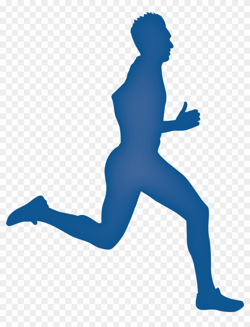 Silhouette Running Royalty-free Clip Art - Running Silhouettes #63158