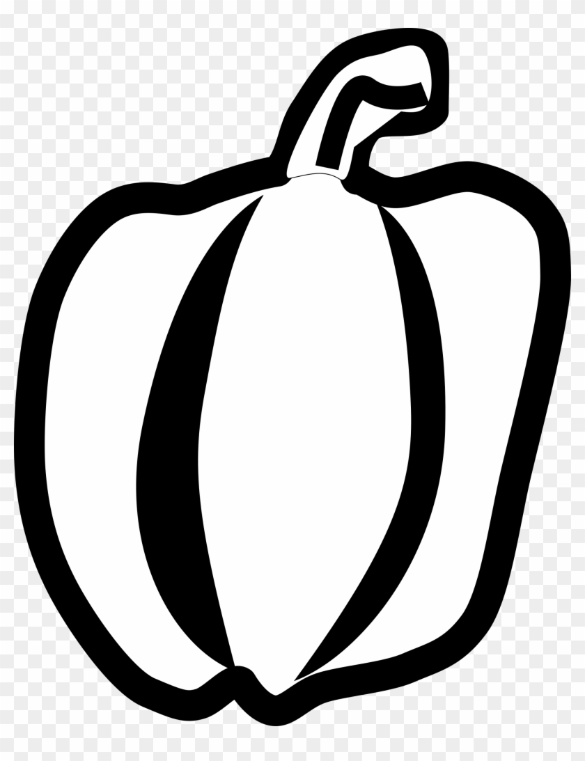 Download Big Im - Green Pepper Drawing #63370