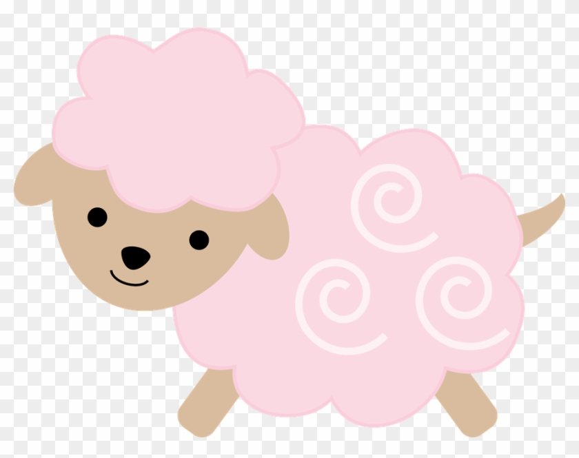 Lamb / Sheep Clip Art - Sheep Pink Clip Art #63434