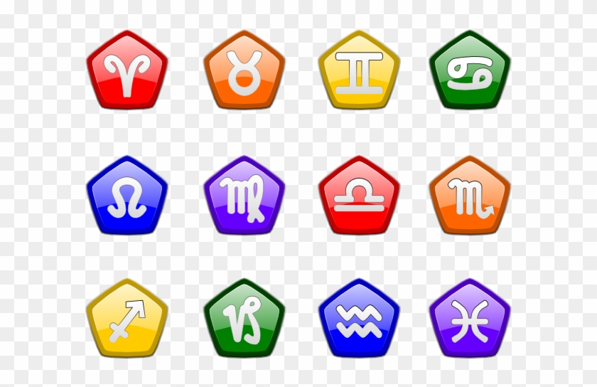 Zodiac Icons Png Clip Art - Zodiac Icons Png #63435