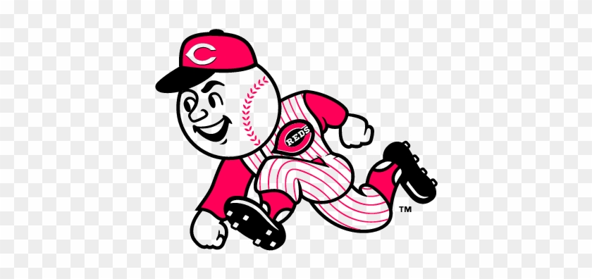 Running Man Was Retired After - Cincinnati Reds Logos #63452
