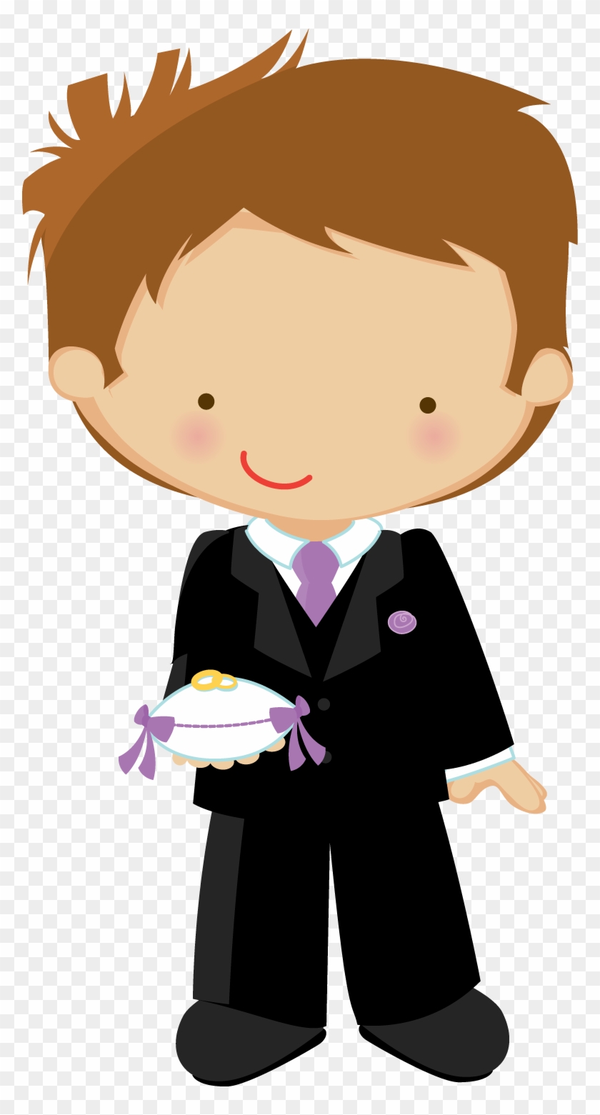 Digi Stamp - Ring Bearer Clipart #63602