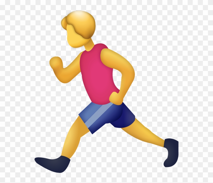 Download Ai File - Running Man Emoji Png #63645