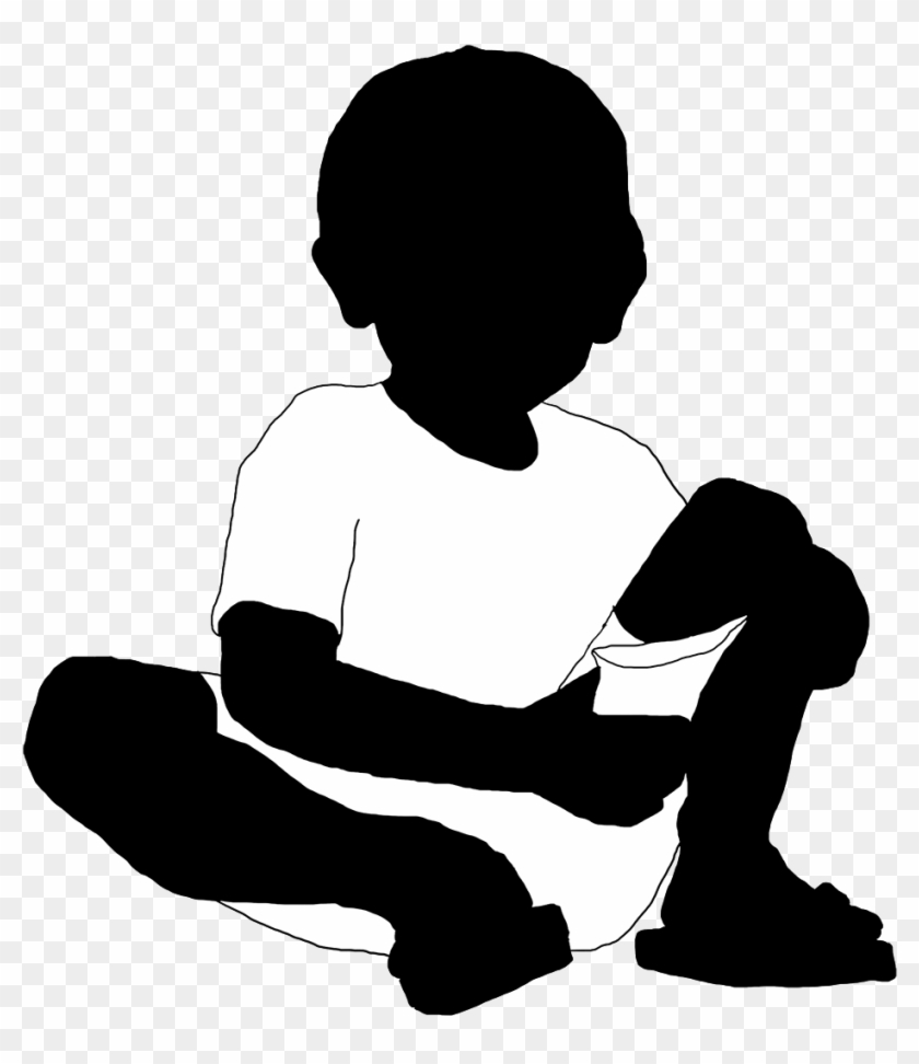 Little Boy Silhouette Clip Art - Clip Art #63677