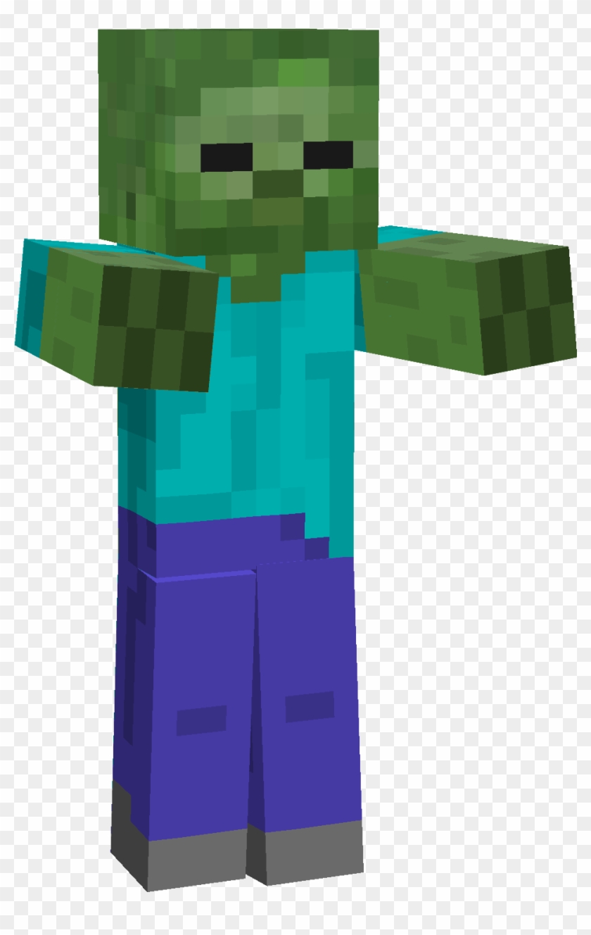 Zombi - Minecraft Zombie Png #63689