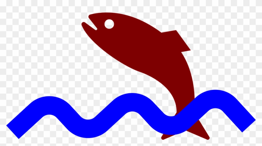 Jumping Fish Clip Art - Fish Jumping Out Of The Water Gif #63714
