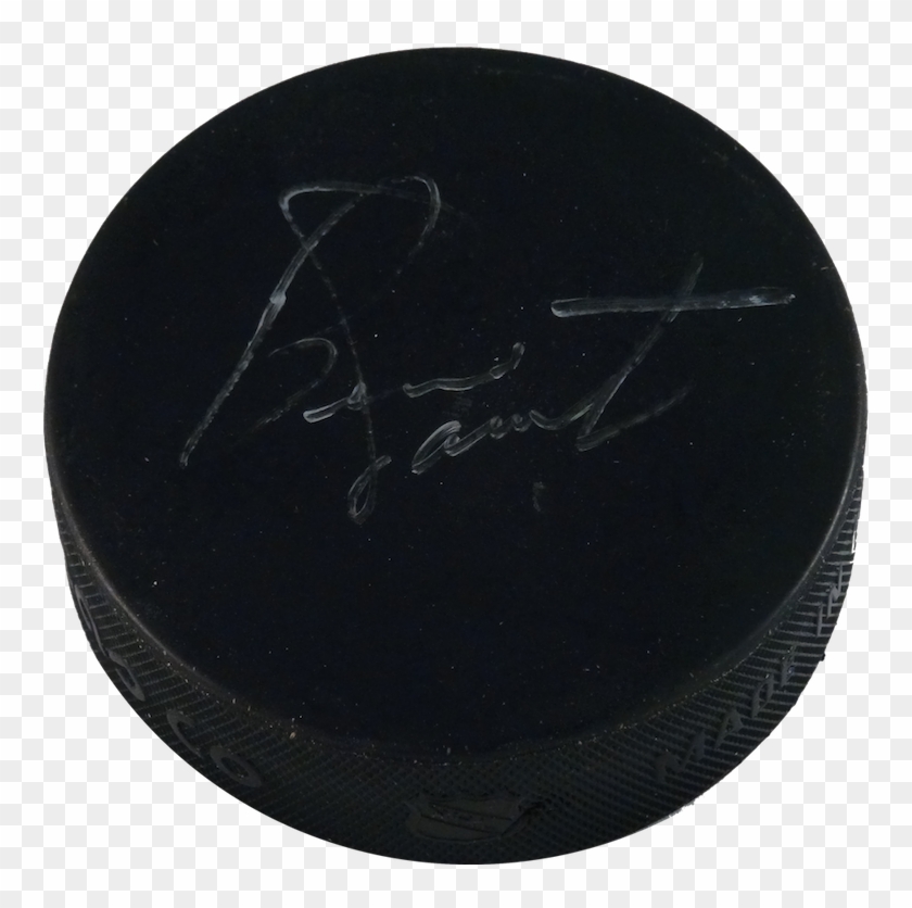 Bernie Parent Signed Hockey Puck - Wood #63768