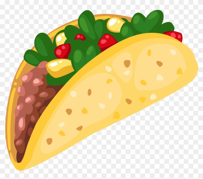 Cartoon Taco Clip Art 3 Clipartcow - Clip Art Tacos #63843