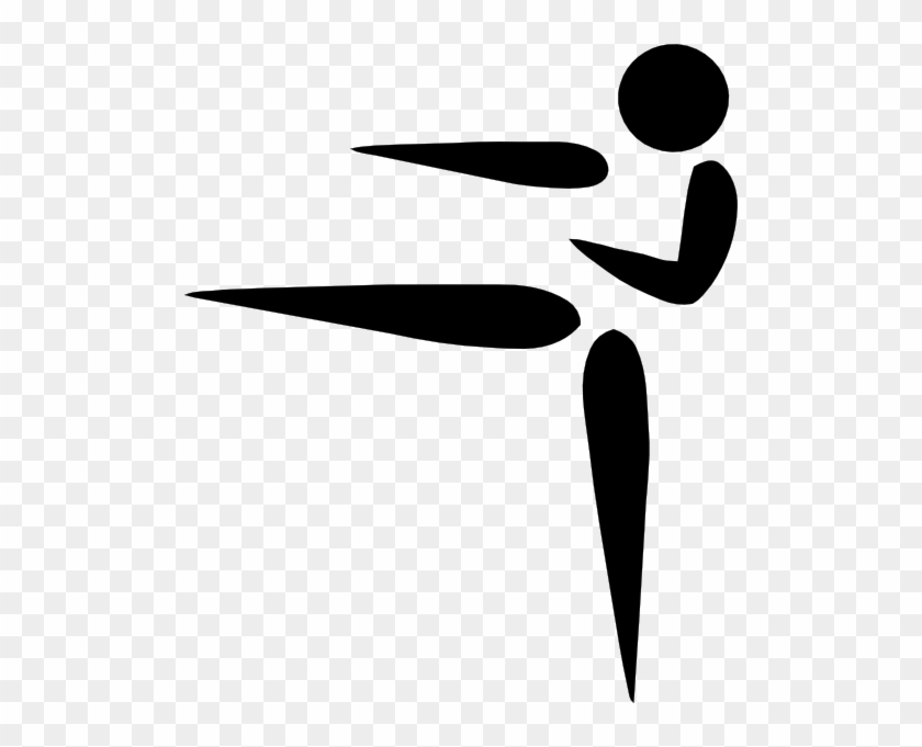 Motivator - Clipart - Karate Olympic Symbol #64068