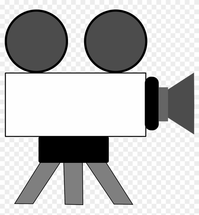 Cinema Film Reel Movie Projector Tape - Video Clip Art Png #64199