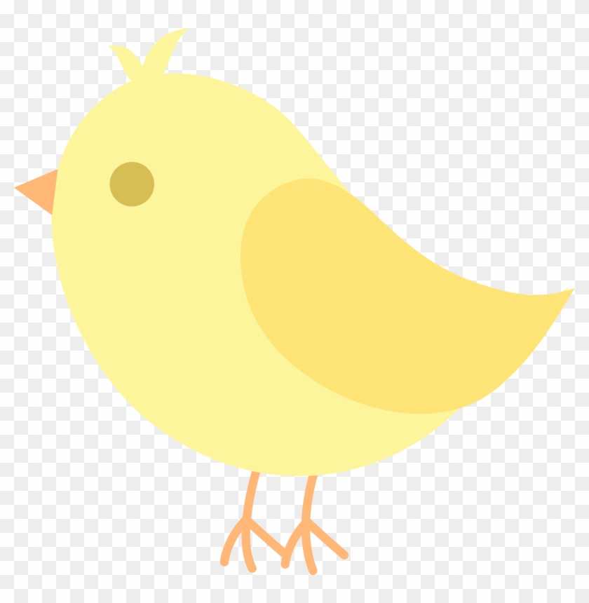 Cute Yellow Bird Clip Art - Cute Cartoon Yellow Birds #64244