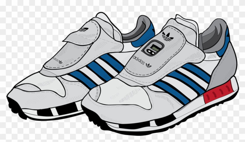 Running Shoes Clipart Free - Adidas Micropacer City #64248