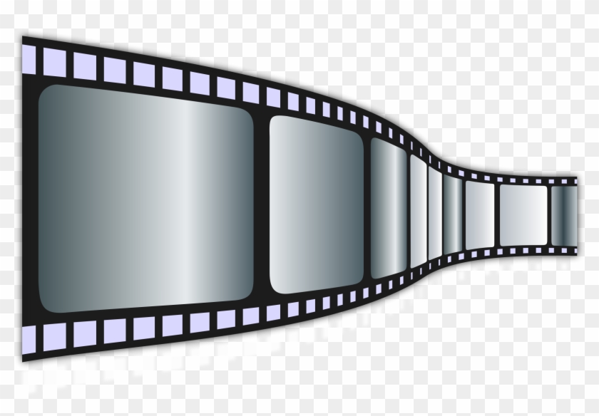 Film Strip Free To Use Clip Art - Animated Camera And Film #64273