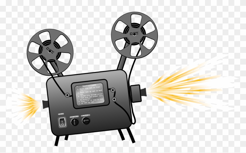 Clip Art Projectors Clip Art - Movie Projector #64391