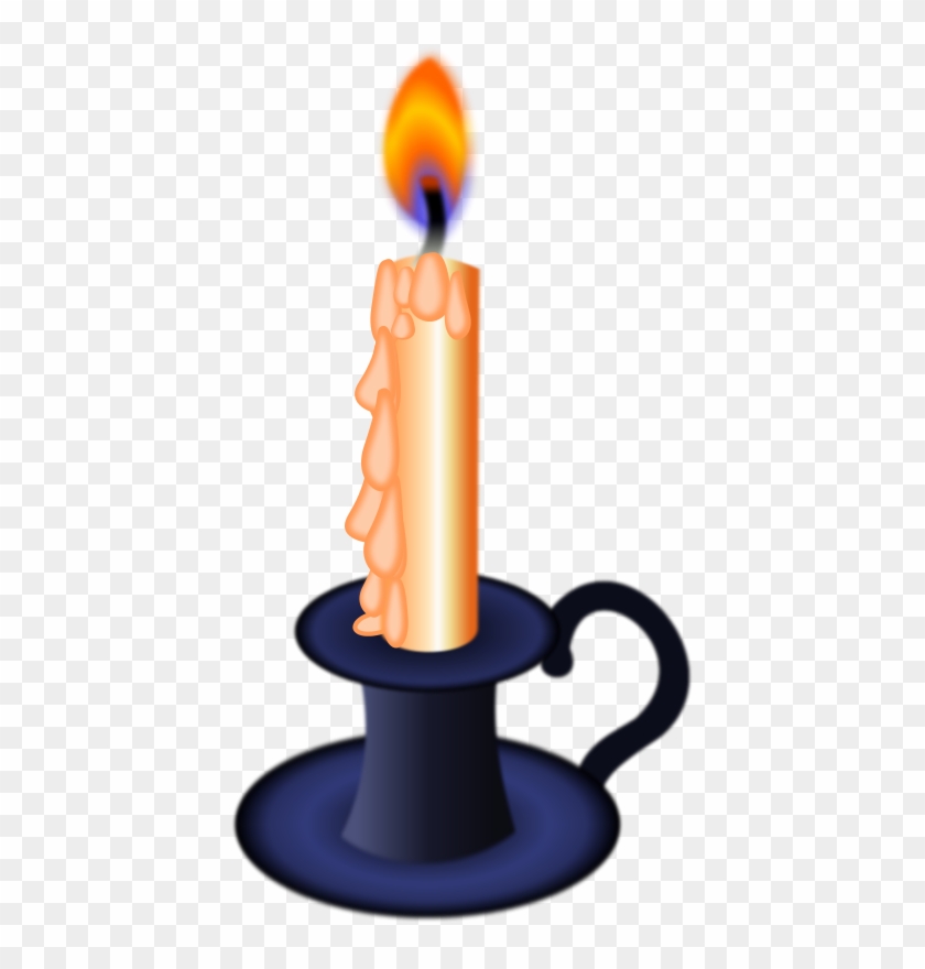 Candle Burning Clipart