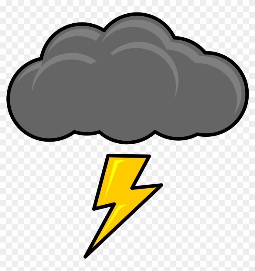 Big Image - Thunder Clipart #64611