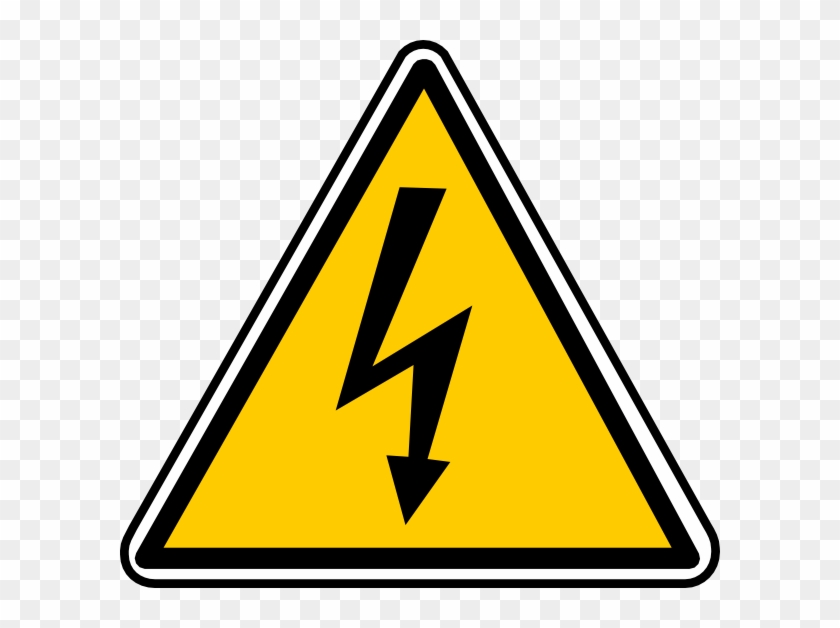 Lightning Bolt Electric Clip Art - Electricity Clipart #64616