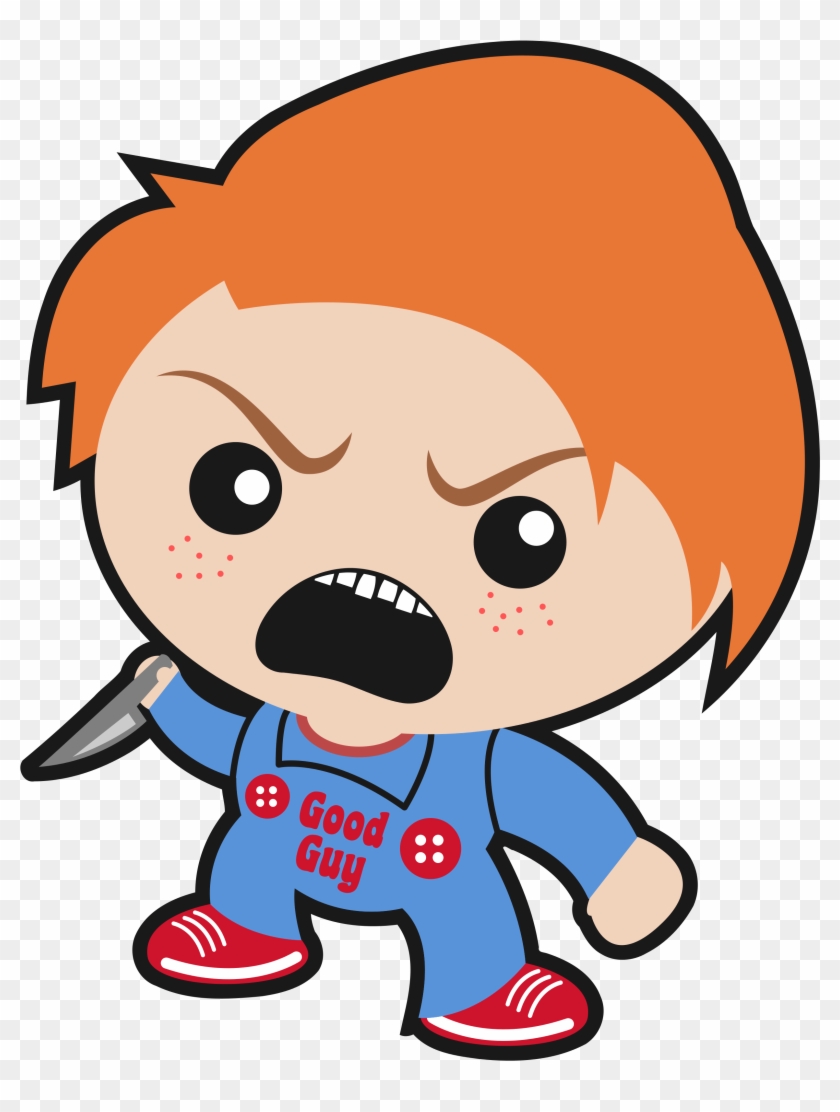Chucky, Charles Lee Ray, From The Scary Movies - Chucky Clipart #64642