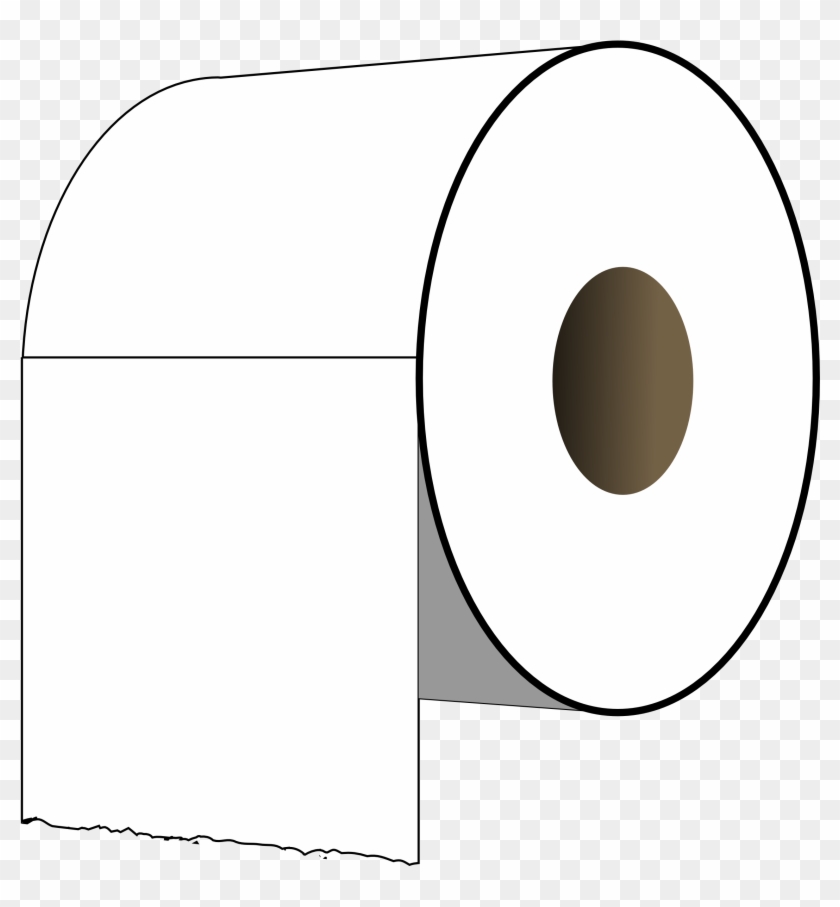 Paper Roll Clipart On Transparent Background - Clip Art Toilet Paper Roll #64837