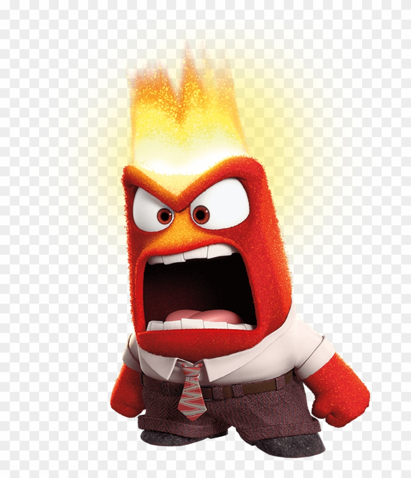 Anger Inside Out Transparent Png Clip Art Image - Inside Out Anger #64969