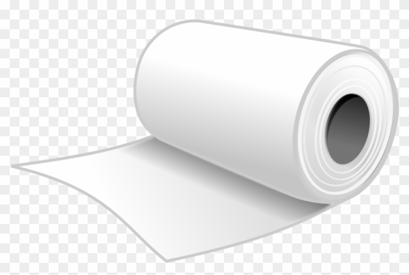 Film Roll Clipart, Vector Clip Art Online, Royalty - Paper Towel Clip Art #65109