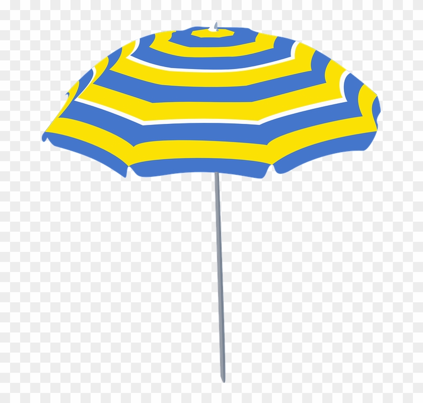 Beach Umbrella Cartoon #65140