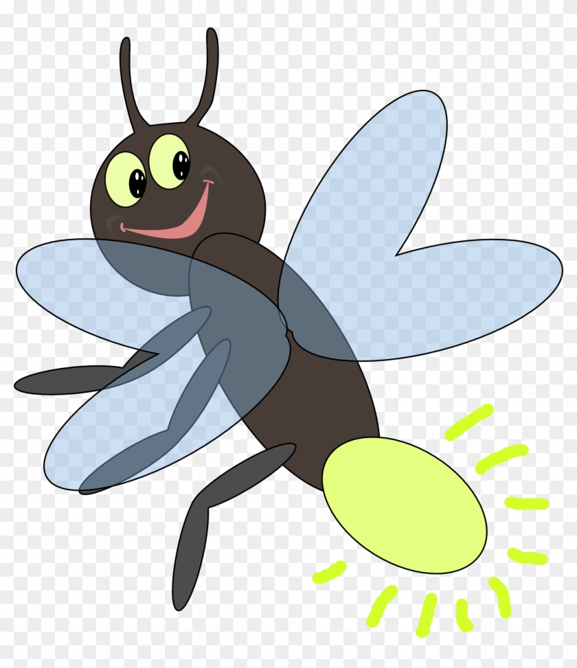 Lightning Bug Clipart - Insect Activities For Preschoolers #65152