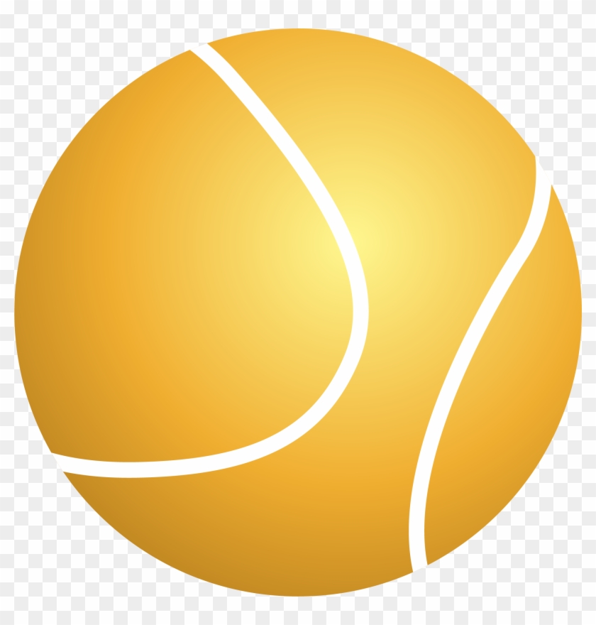 Tennis Ball Clipart Png Image 03 - Portable Network Graphics #65188