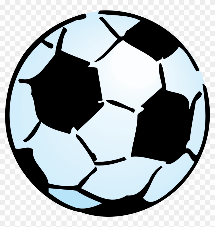 Glossy Cliparts - Cartoon Soccer Ball Png #65202