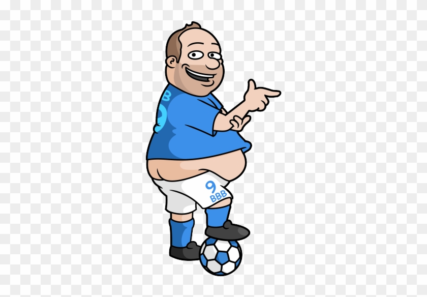 Image Of English Football Clipart - Cartoon English Football Players #65218