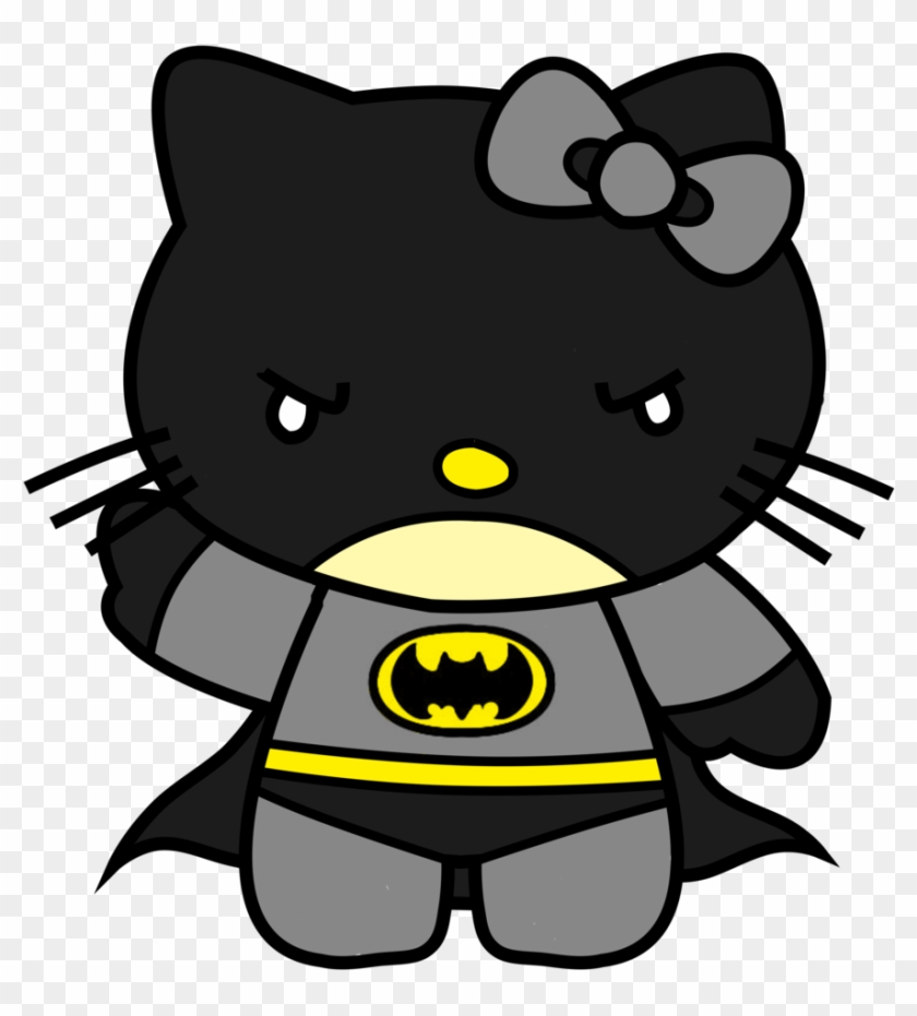 Clip Arts Related To - Hello Kitty And Batman #65270