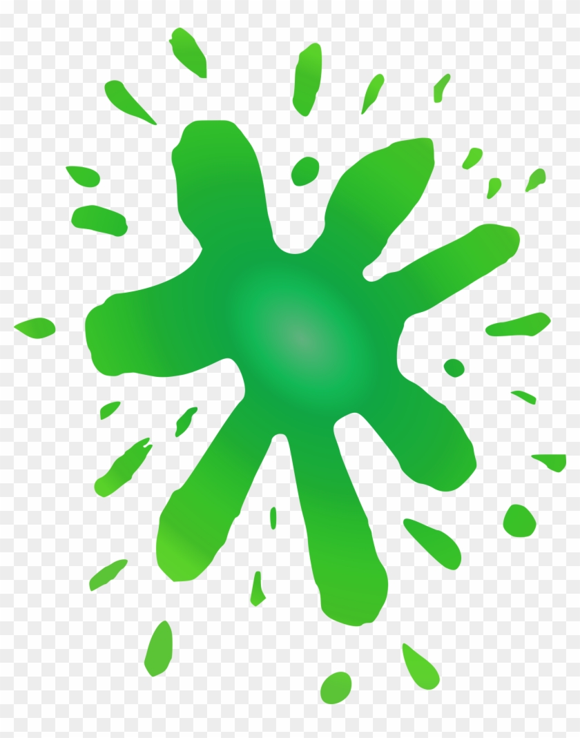 Green Clipart Splat - Goop Clipart #65313