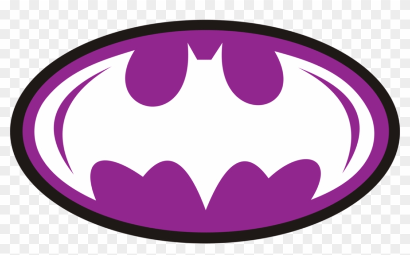 Batman Clipart Vector - Batman Logo Png Purple #65359