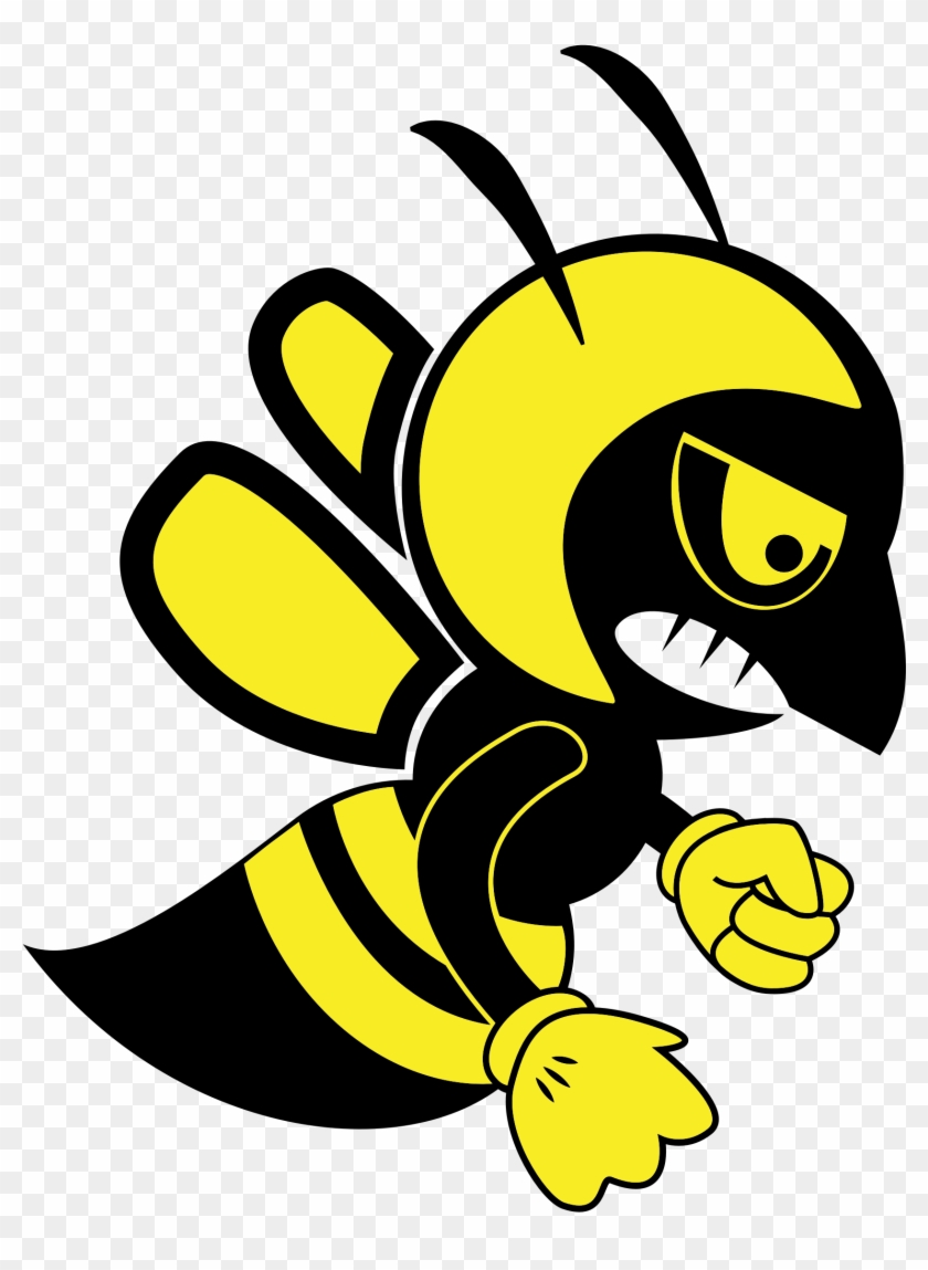 Bee Clipart - Bee Fight Clipart #65367