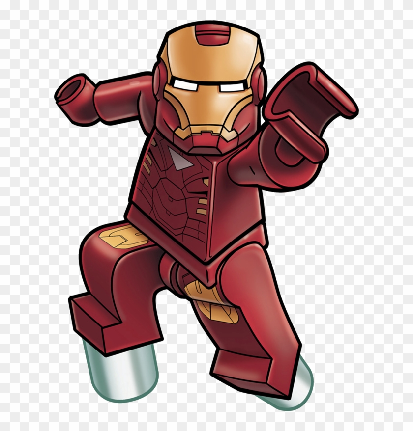 Batman Clipart Lego Man - Iron Man Lego Animado #65376