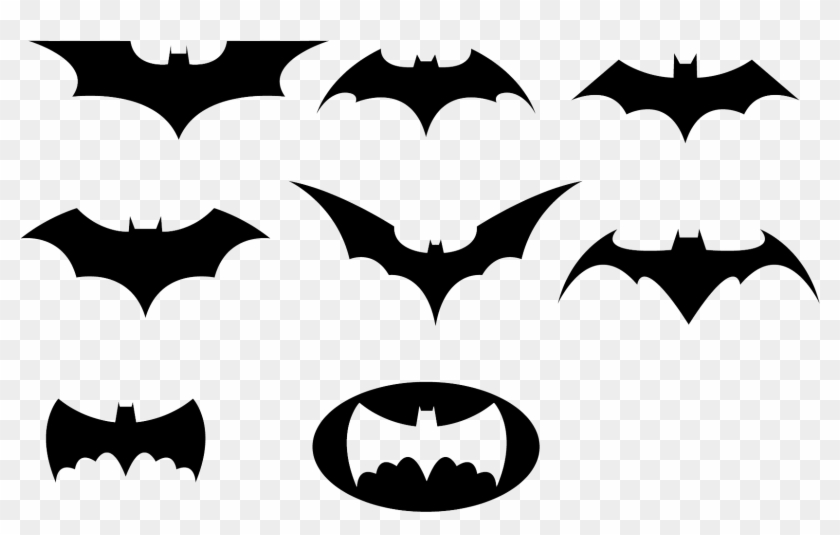Black And White Logo Clipart Transparent Background - Batman Black And White #65402