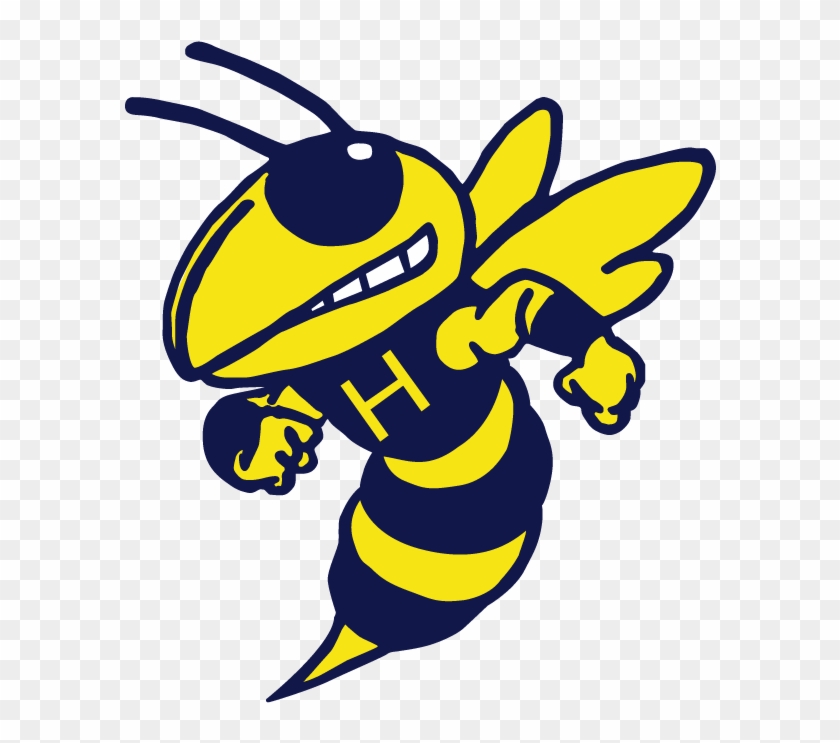 Free Cheerleading Clipart Hornet - Hillsdale Hornets #65424