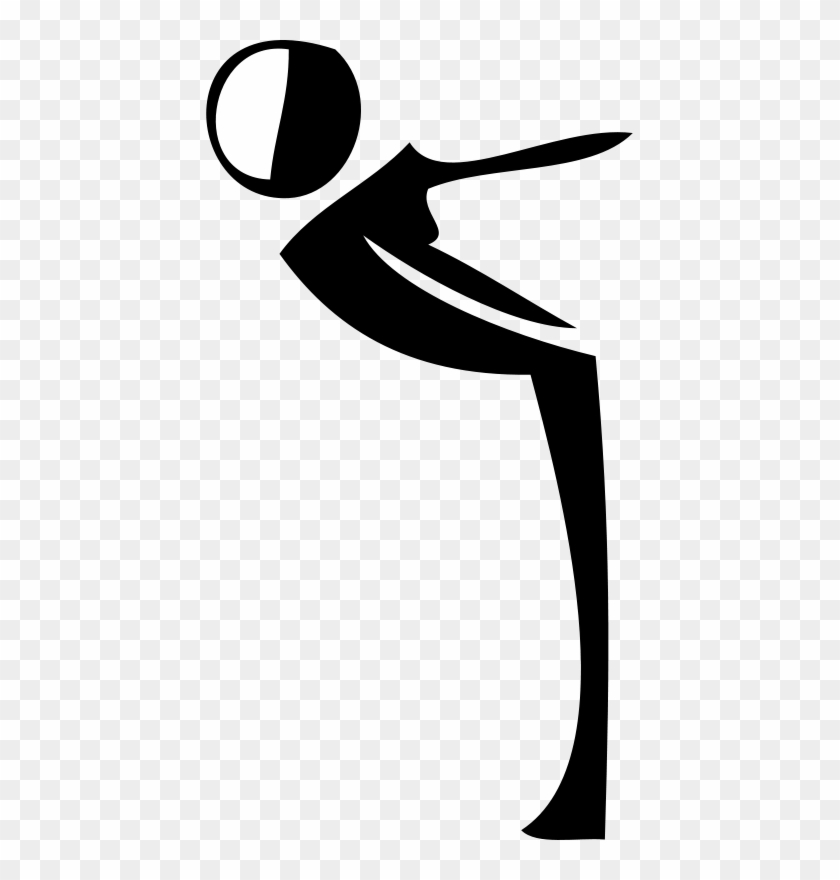 Free Architetto Sport Paksinasana Free Yoga - Orang Senam Aerobic Vector #65453