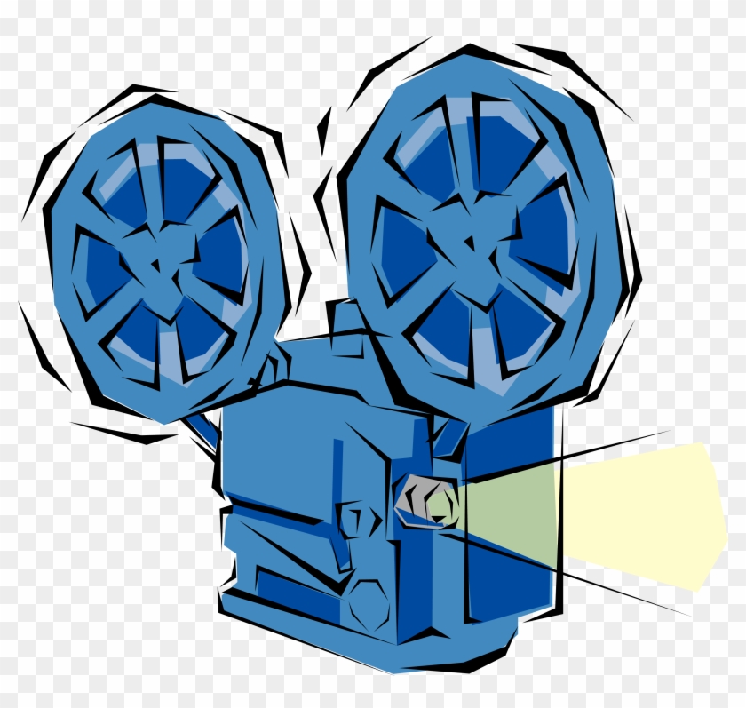 Film Projector Clipart - Movie Projector Clip Art #65958