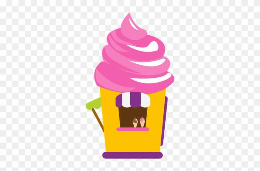 Carnival Clipart Parque - Ice Cream Stand Clip Art #65983