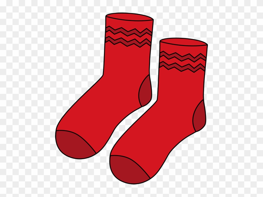 Stunning Design Ideas Red Clipart Pair Of Socks Clip - Pair Of Socks Cartoon #66036