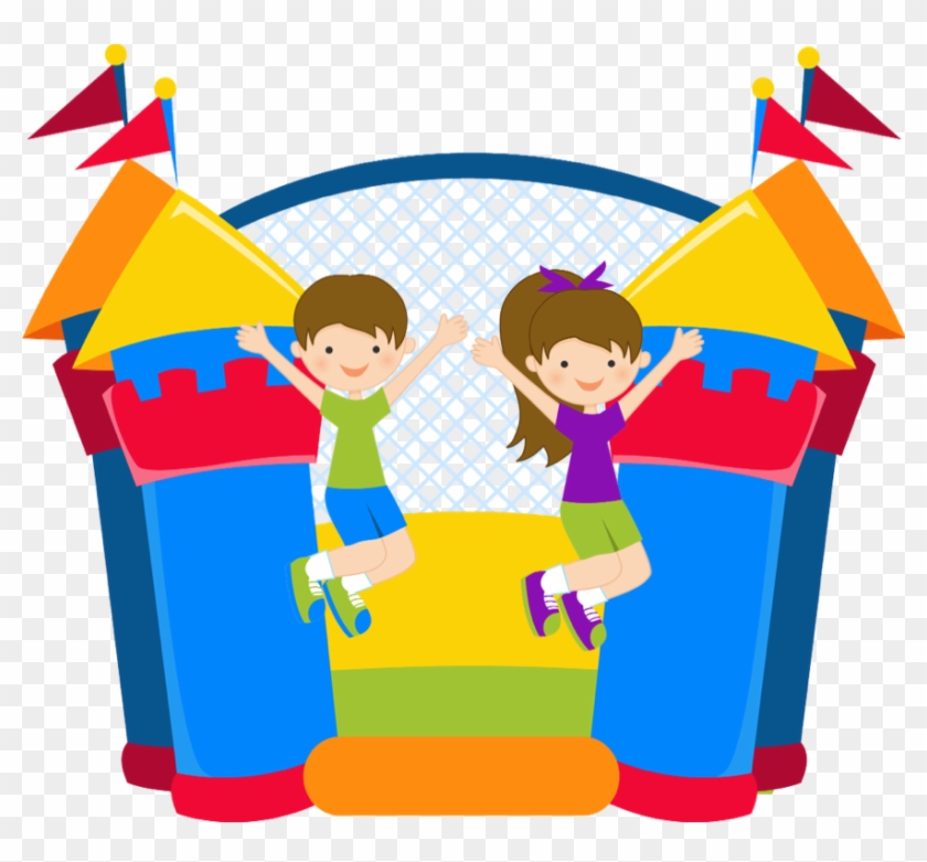 Bouncy Castle Fun At Abbots Langley Carnival June 9th - Bouncy Castle Vector Png #66059