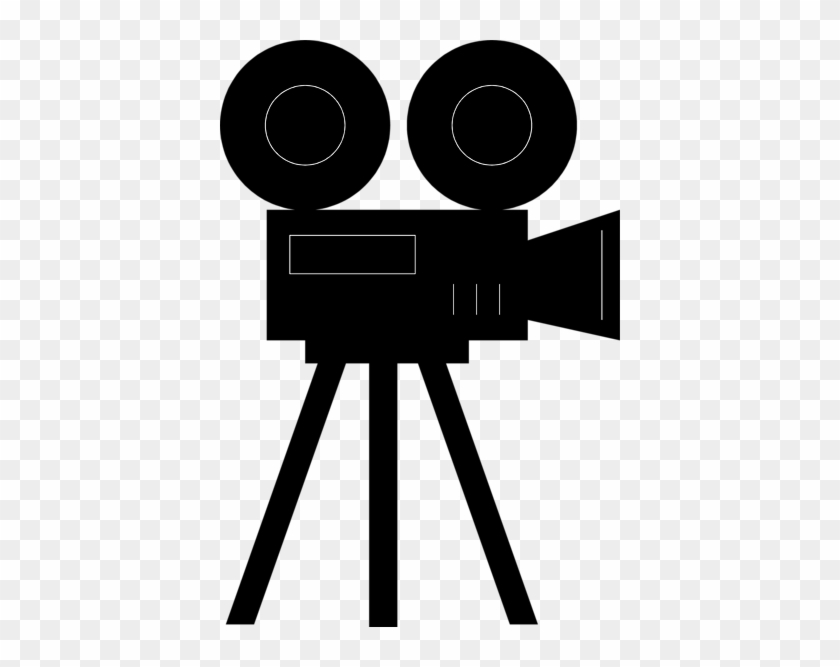 Clipart Of Old Movie Camera Clip Art - Movie Camera #66071