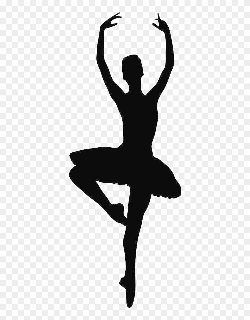 Ballet Dancer Silhouette Clip Art At Getdrawings Com - Ballet Dancer Silhouette #66136