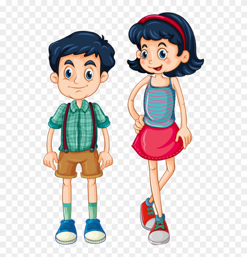 Personnages, Illustration, Individu, Personne, Gens - Brothers And Sisters Clipart #66149