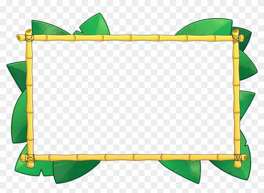 Tiki Border Vector Bamboo Tiki Bo - Tiki Border #66189